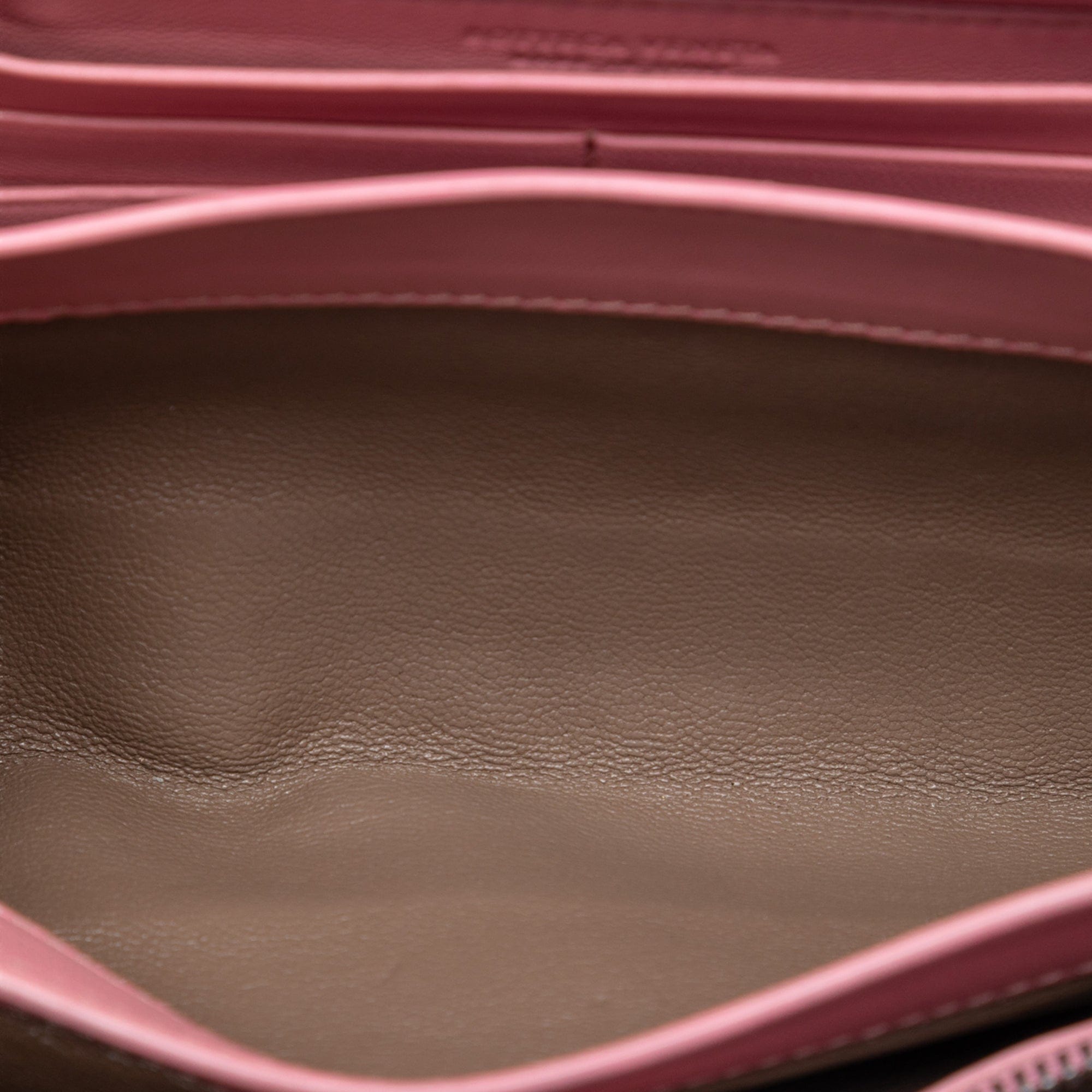 Bottega Veneta Nappa Intrecciato Continental Wallet on Chain