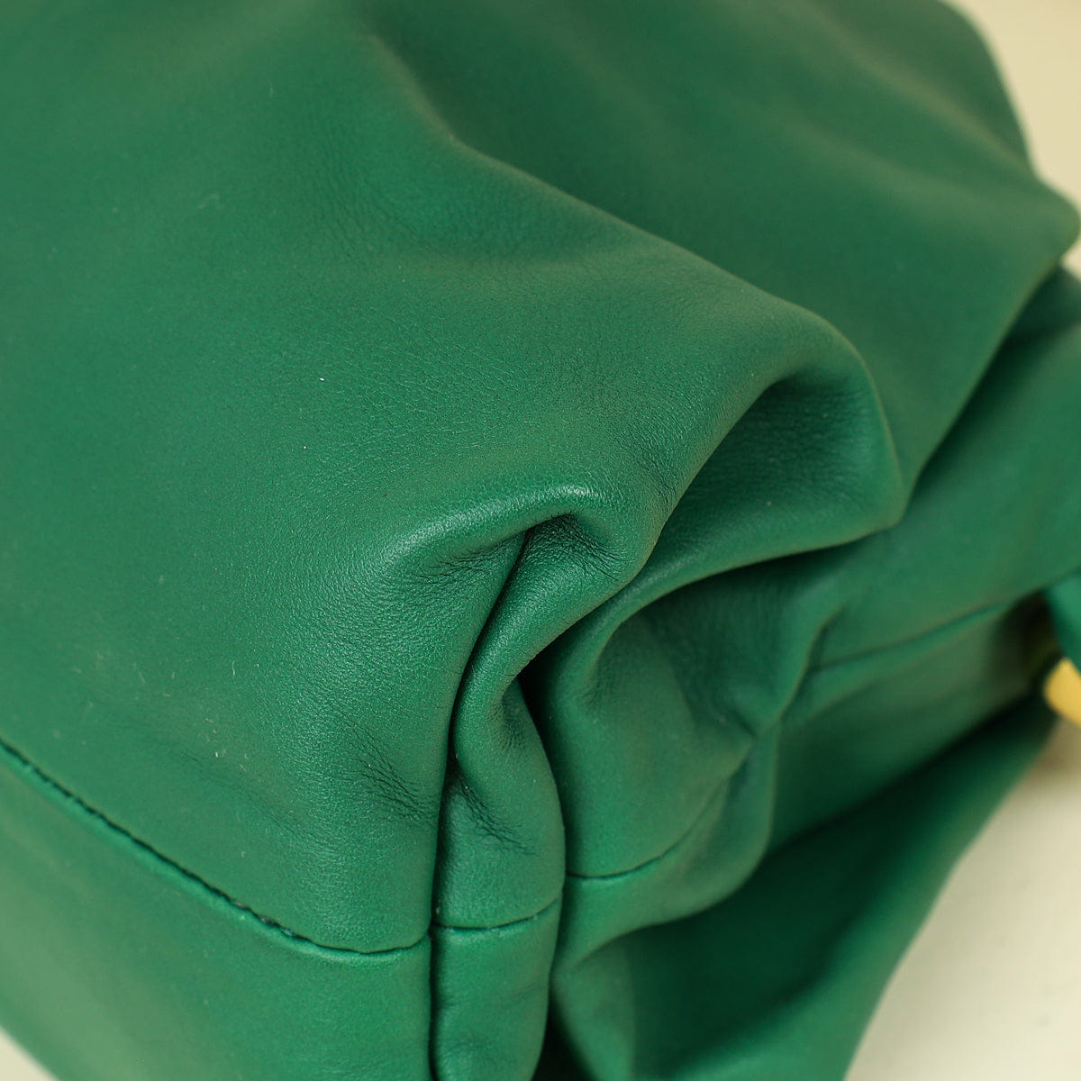 Bottega Veneta Racing Green The Pouch Chain