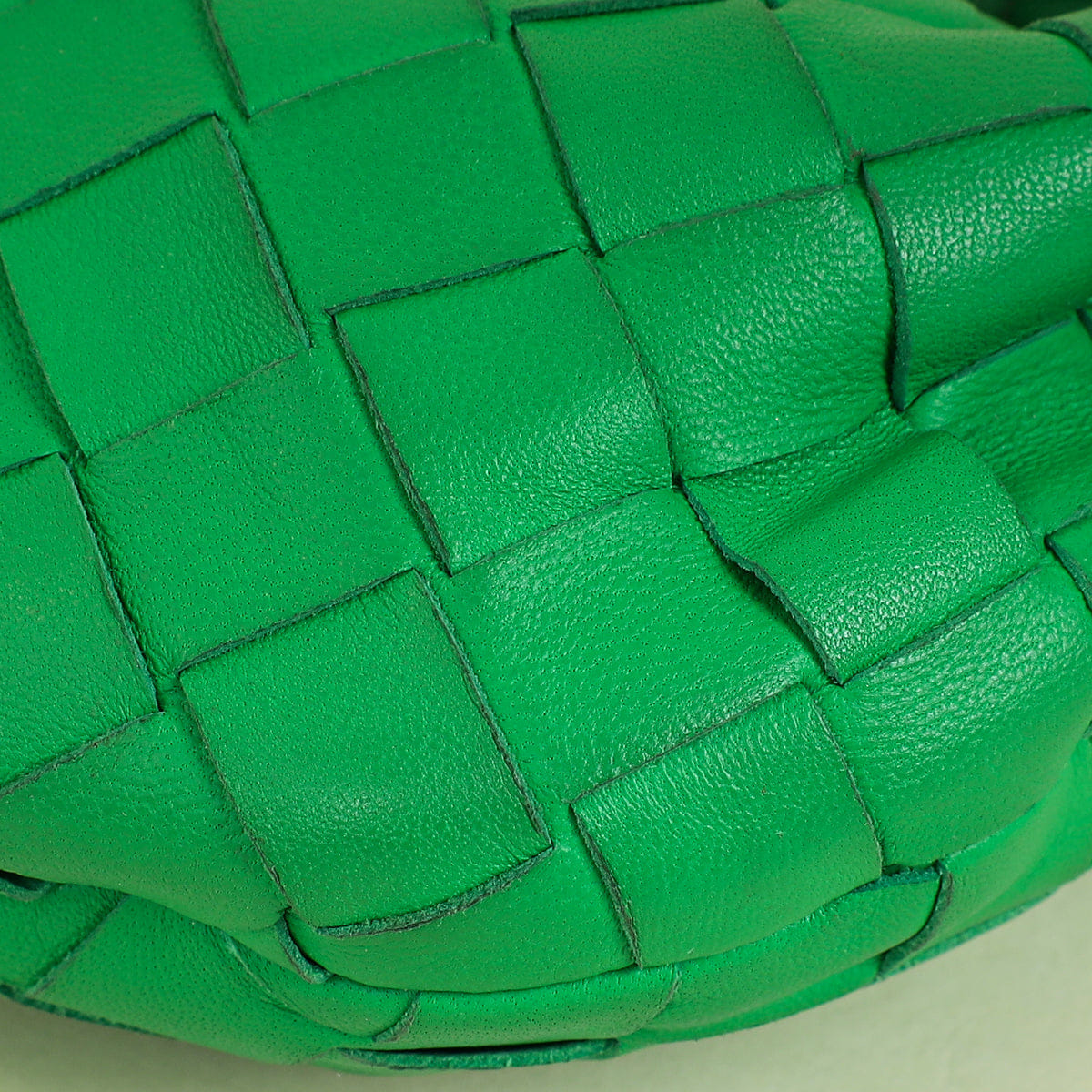 Bottega Veneta Green Intrecciato Candy Jodie Bag