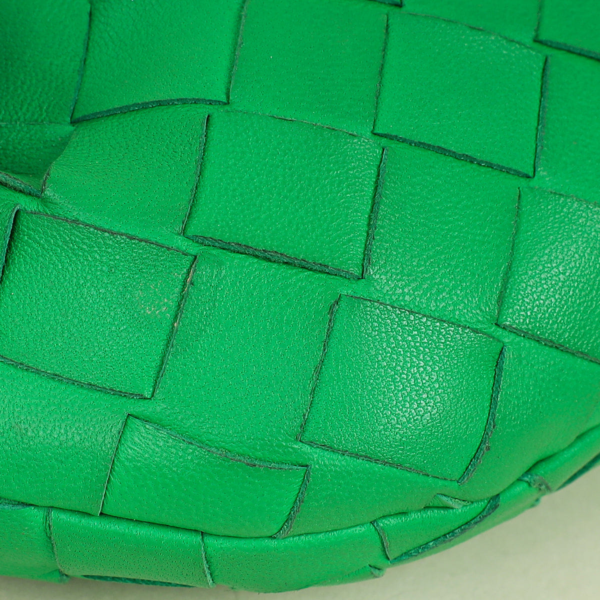 Bottega Veneta Green Intrecciato Candy Jodie Bag