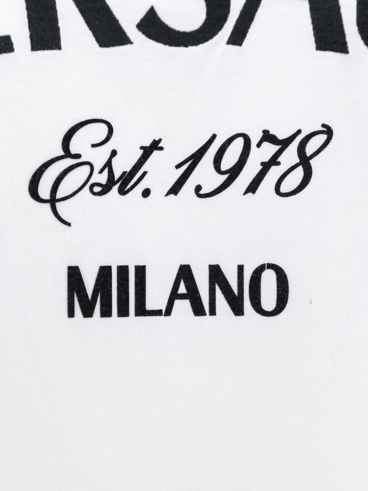 Versace Cotton jersey t - shirt with logo embroidery