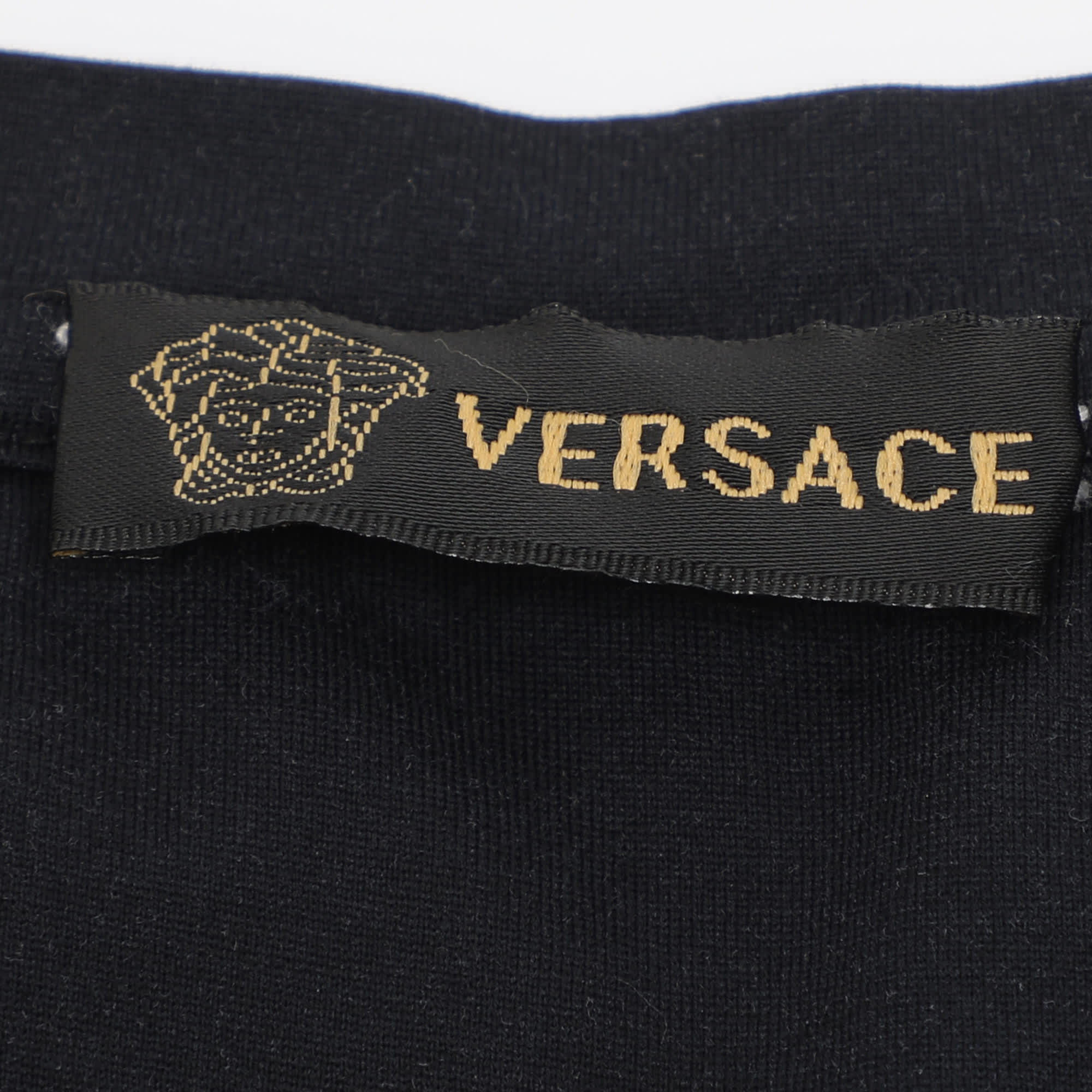 Versace Multicolor Tiger Print Jersey T - Shirt