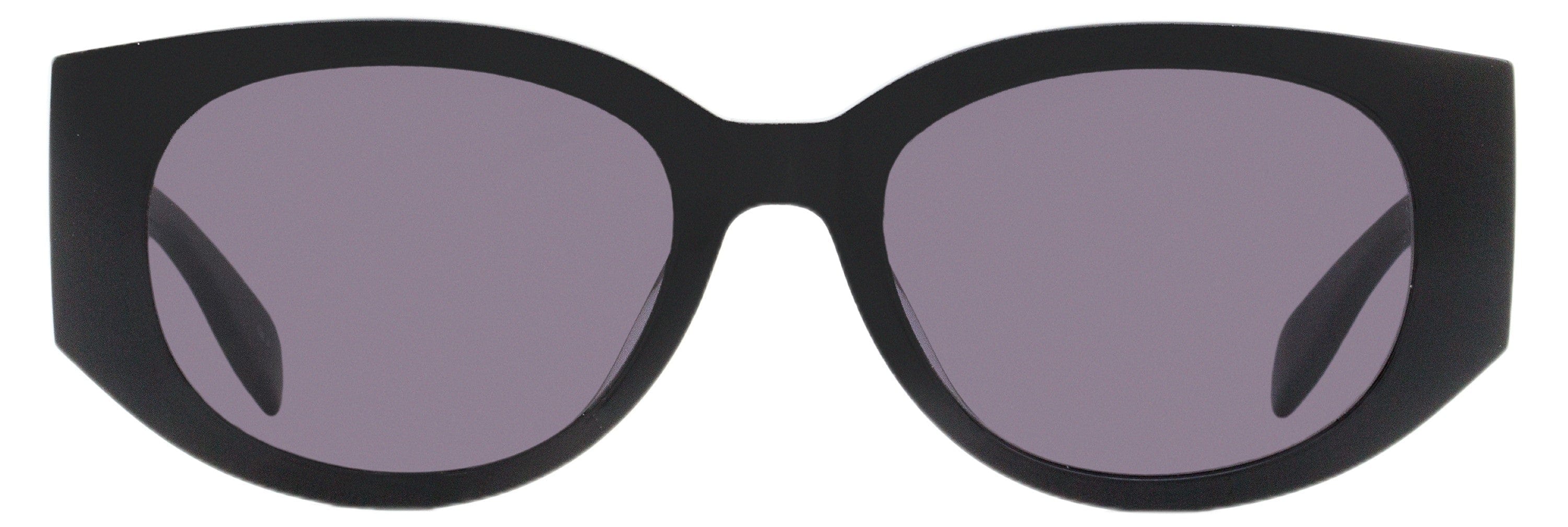 Alexander McQueen Graffiti Logo Sunglasses AM0330S 002 Black/Red 54 mm 30