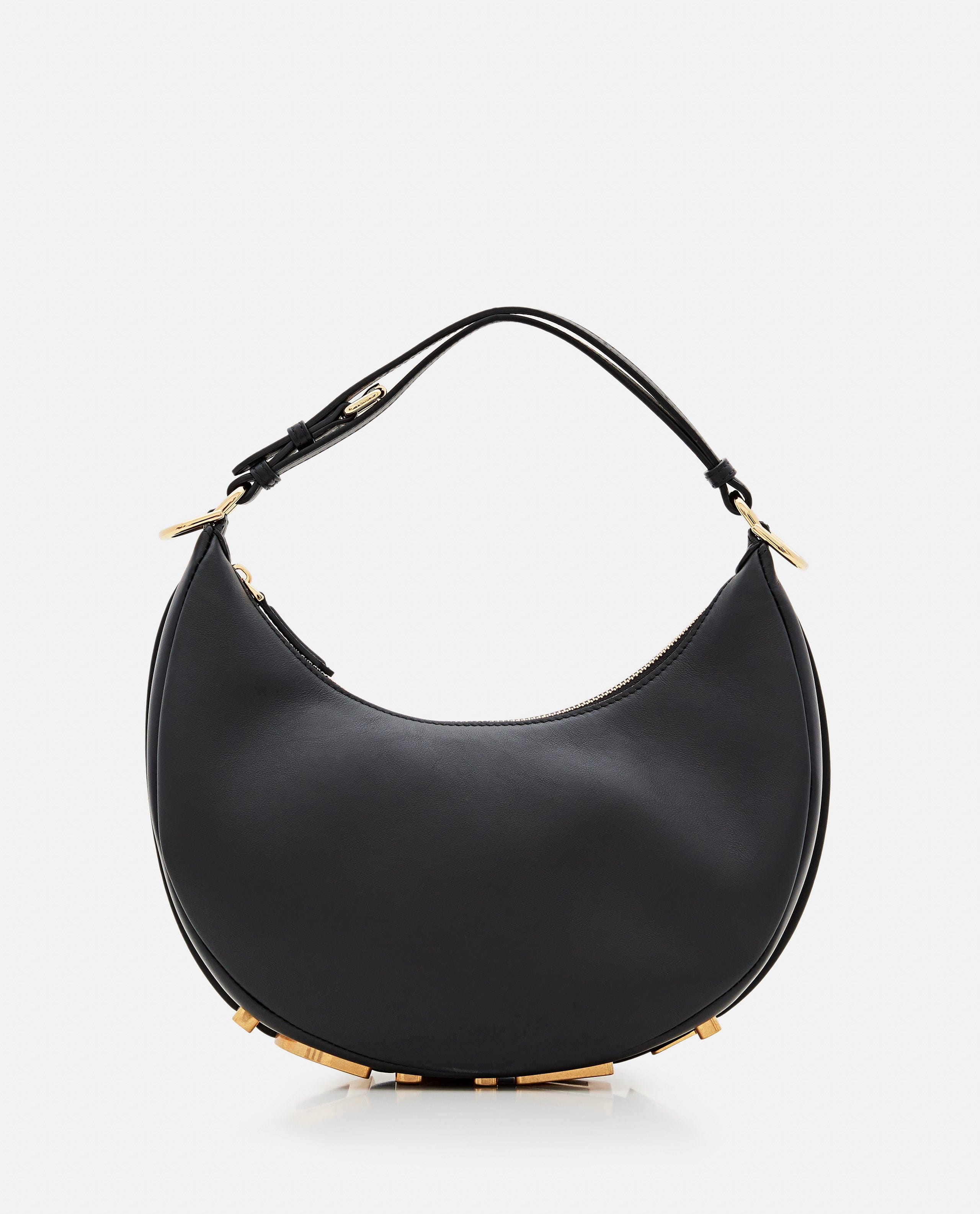 Fendi BORSA A TRACOLLA FENDIGRAPHY IN PELLE PICCOLA