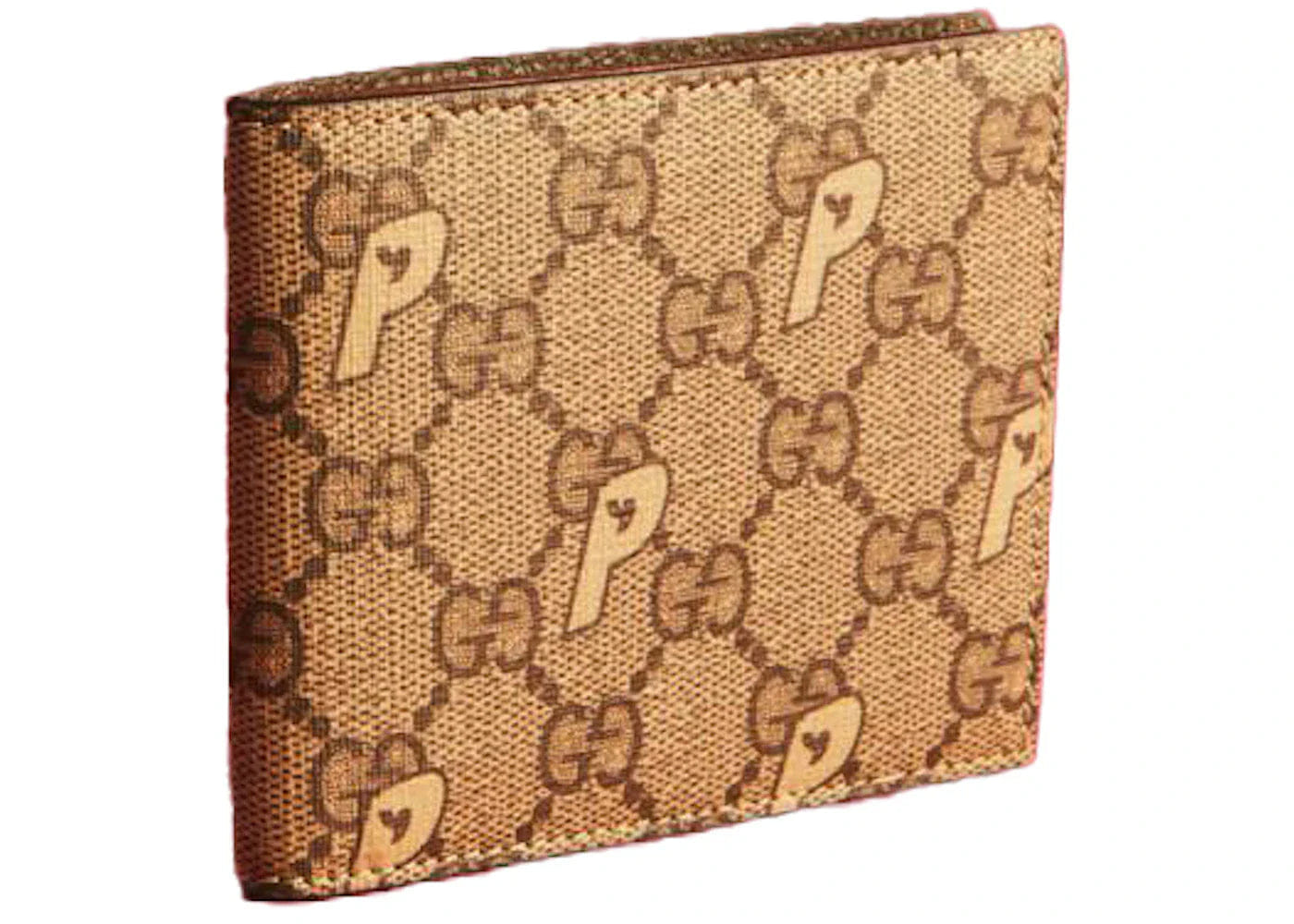 Gucci Palace x Gucci Gg - P Bi - Fold Wallet Beige