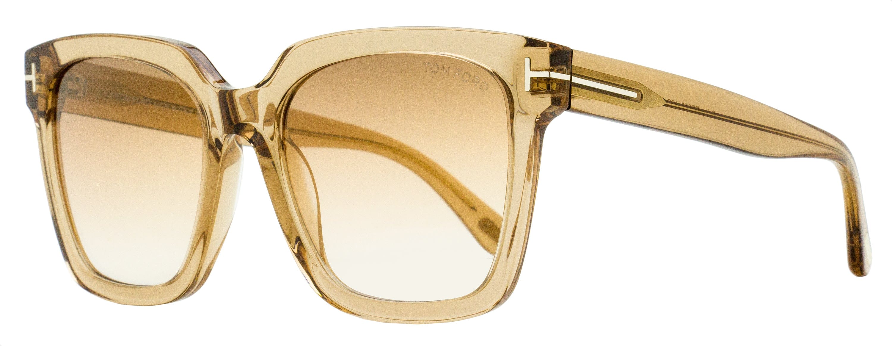 Tom Ford Selby Sunglasses TF952 45 g Transparent Brown 55 mm FT0952