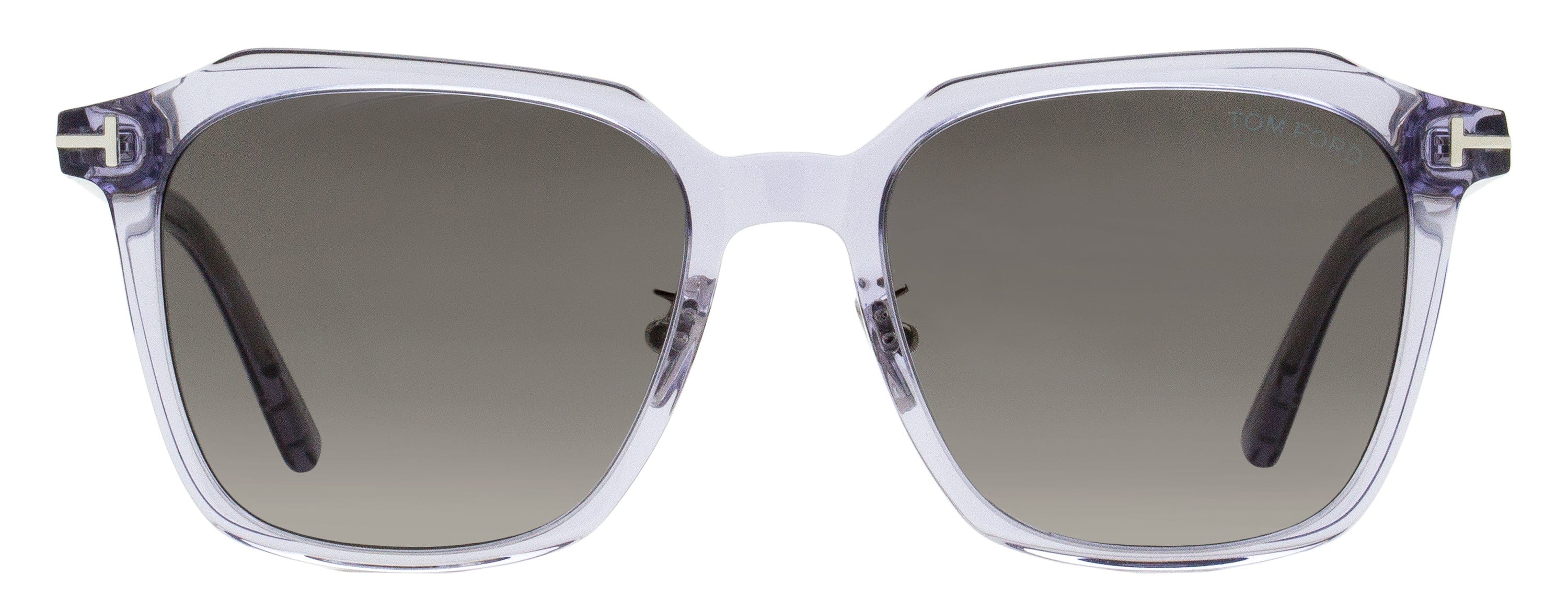 Tom Ford Alt Fit Sunglasses TF971 - K 20B Transparent Gray 54 mm FT0971 - K