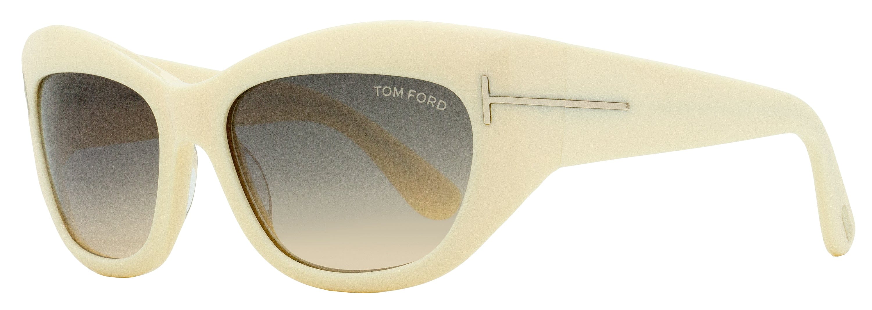 Tom Ford TF1065 Brianna Sunglasses 25B Ivory 55 mm FT1065