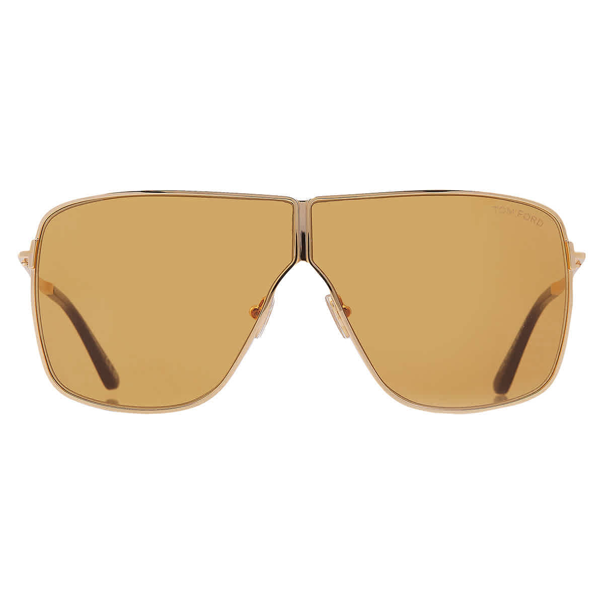 Tom Ford Huxley Shiny Deep Gold Pilot Unisex Sunglasses FT1159 30E 68