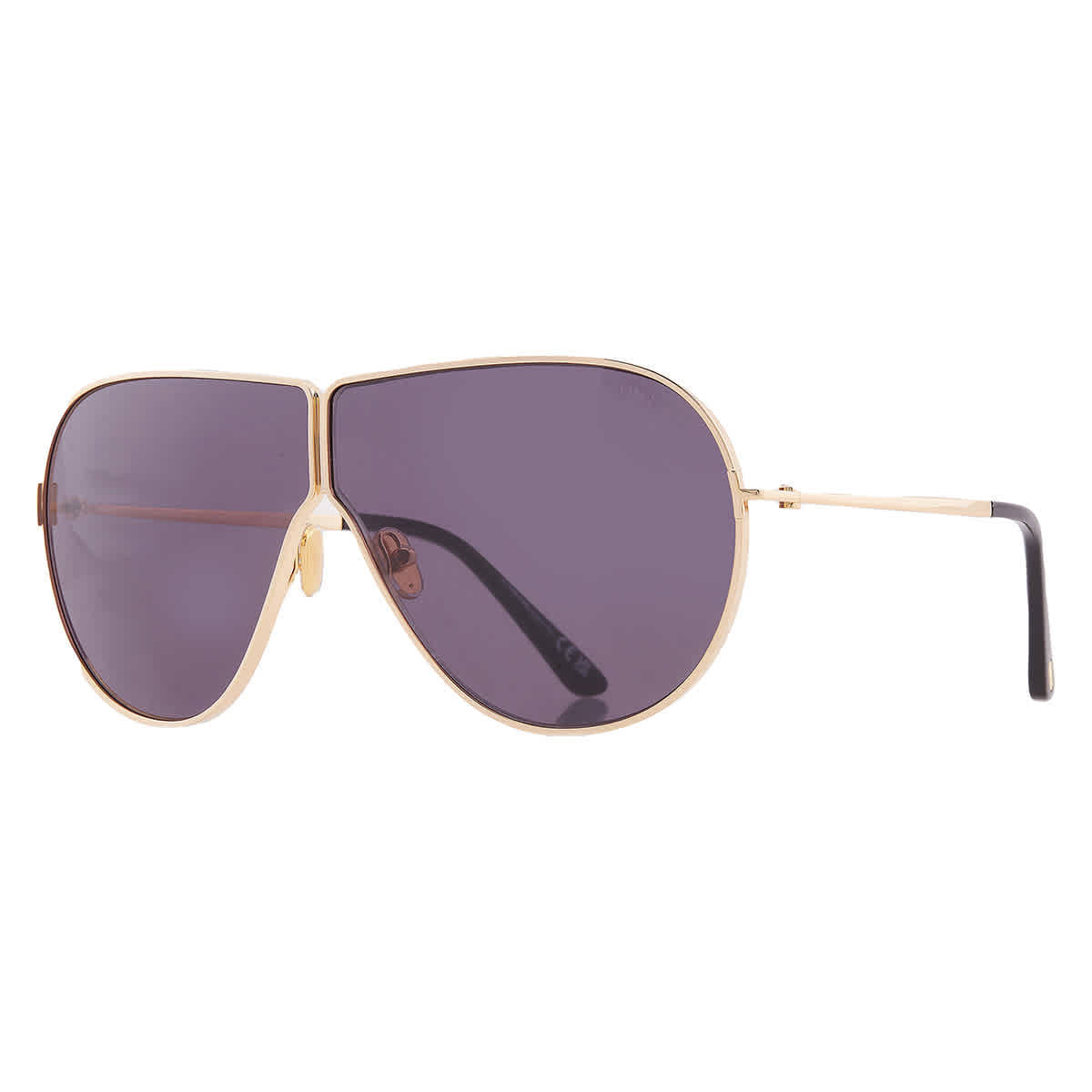 Tom Ford Smoke Dark Grey Oversized Unisex Sunglasses FT1158 30A 71