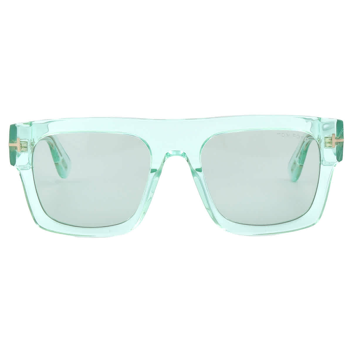 Tom Ford Fausto Blue Browline Men's Sunglasses FT0711 84V 53
