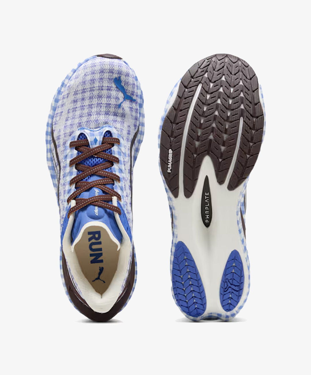 PUMA | DEVIATE NITRO 4 CHECK { ROYAL SAPPHIRE/PUMA WHITE