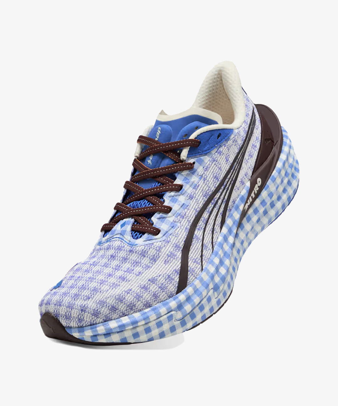 PUMA | DEVIATE NITRO 4 CHECK { ROYAL SAPPHIRE/PUMA WHITE