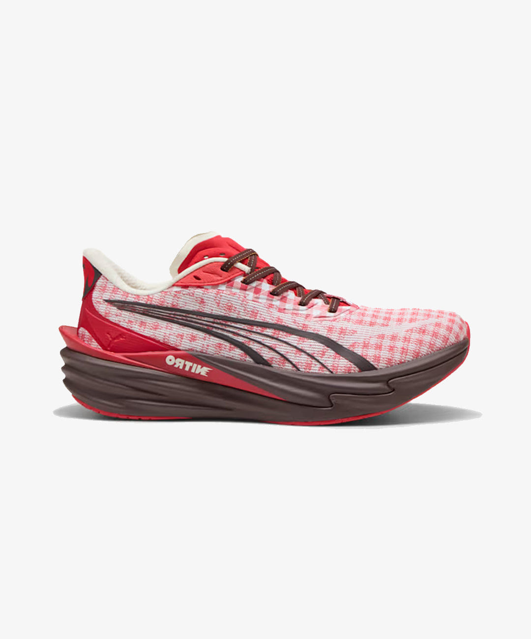 PUMA | DEVIATE NITRO 4 CHECK { FOR ALL TIME PUMA RED/PUMA WHITE
