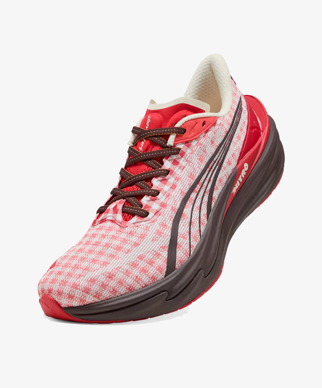 PUMA | DEVIATE NITRO 4 CHECK { FOR ALL TIME PUMA RED/PUMA WHITE