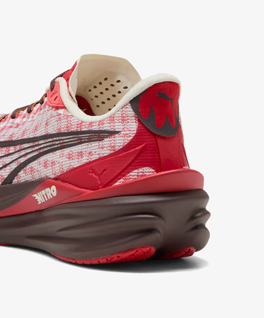 PUMA | DEVIATE NITRO 4 CHECK { FOR ALL TIME PUMA RED/PUMA WHITE