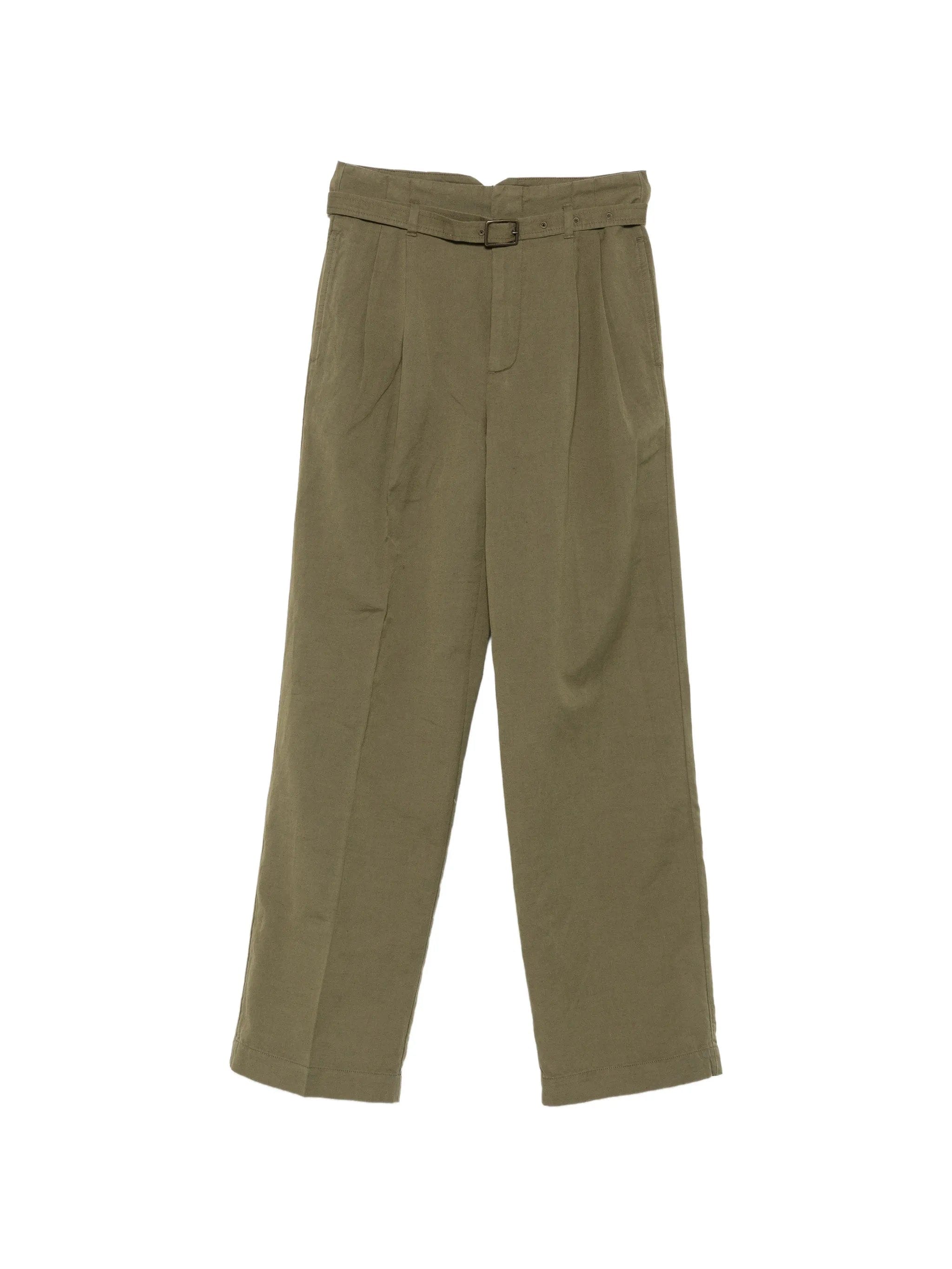 Polo Ralph Lauren belted pleated trousers