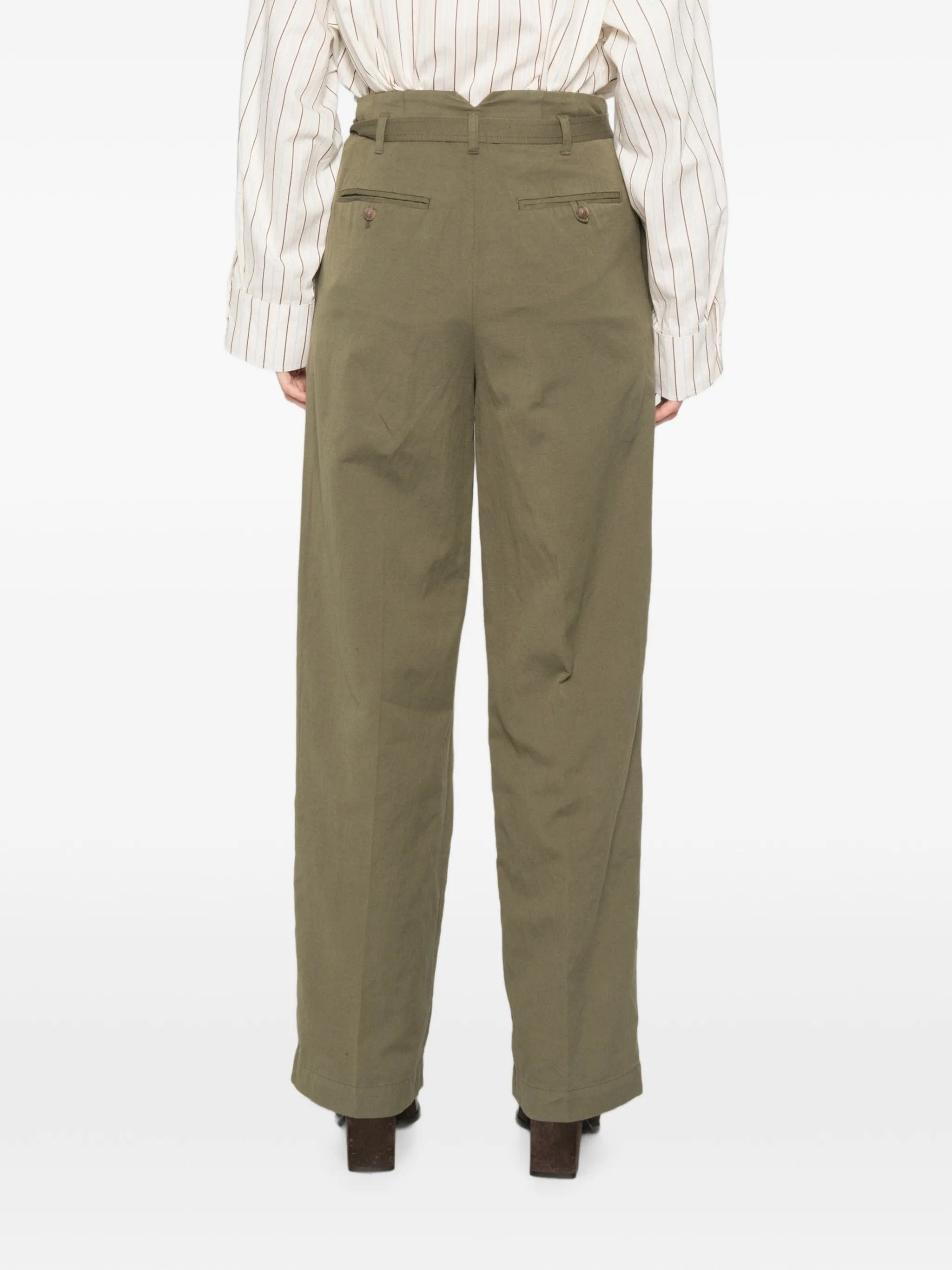 Polo Ralph Lauren belted pleated trousers