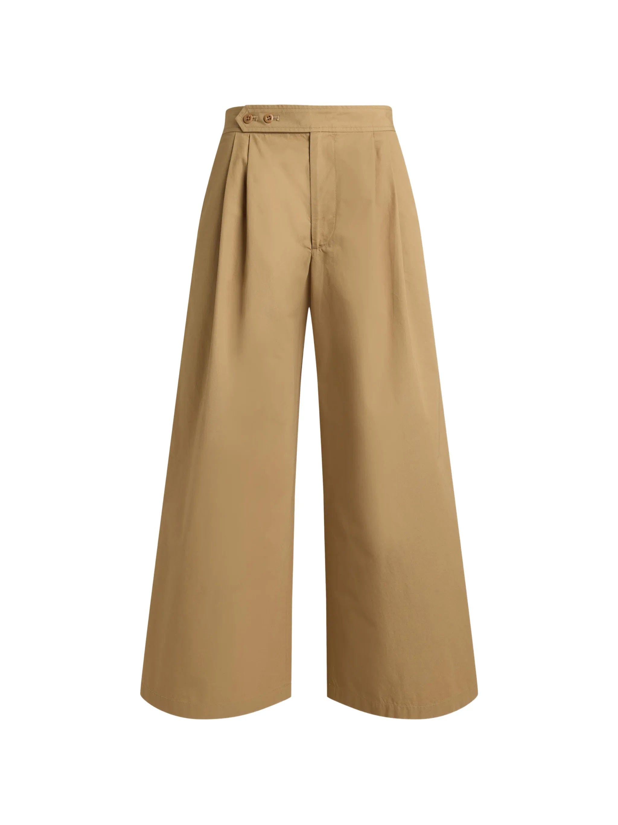 Polo Ralph Lauren pleated wide - leg trousers
