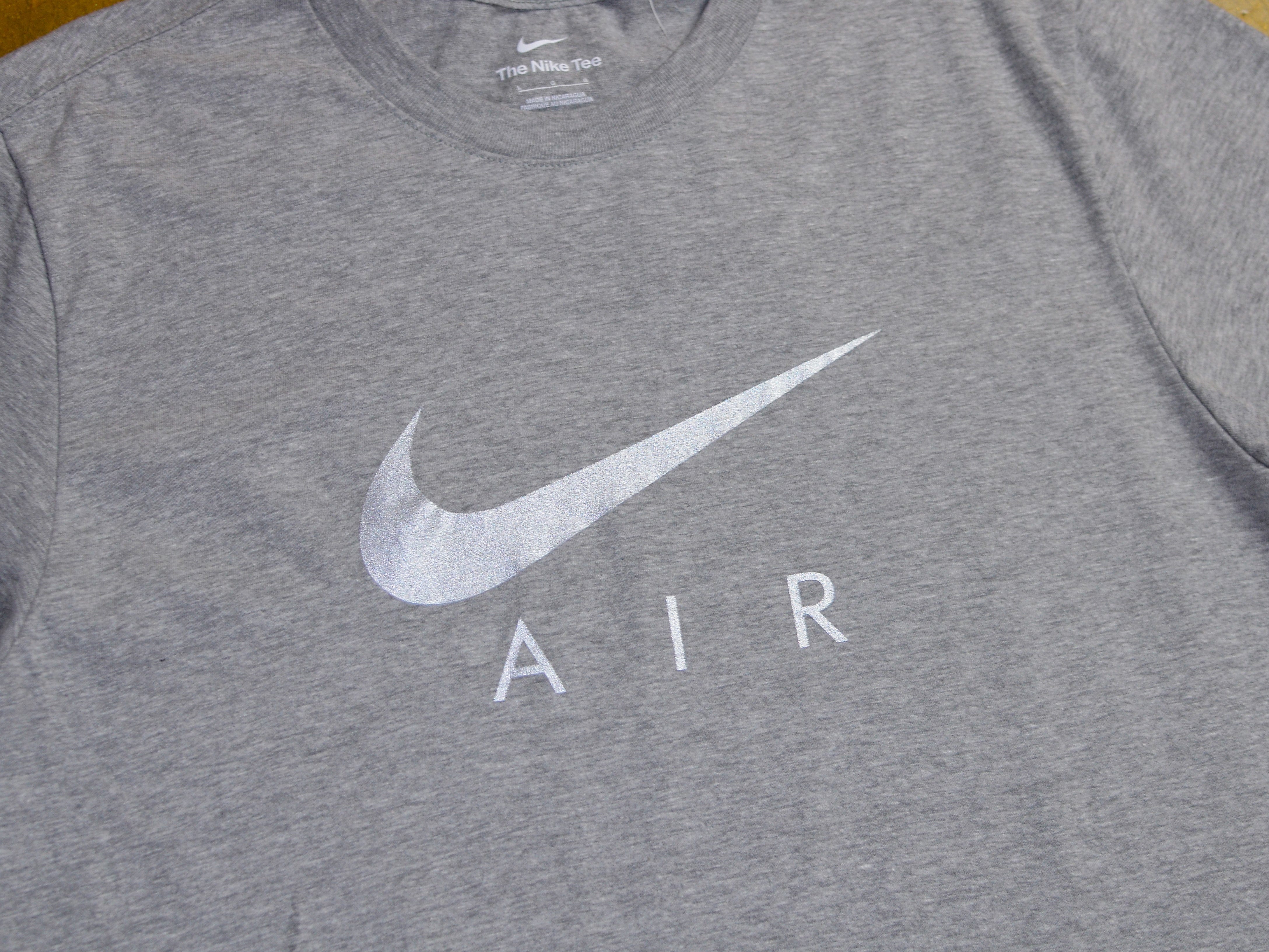 Nike Sportswear Air T - Shirt - Athletic Heather / Reflective