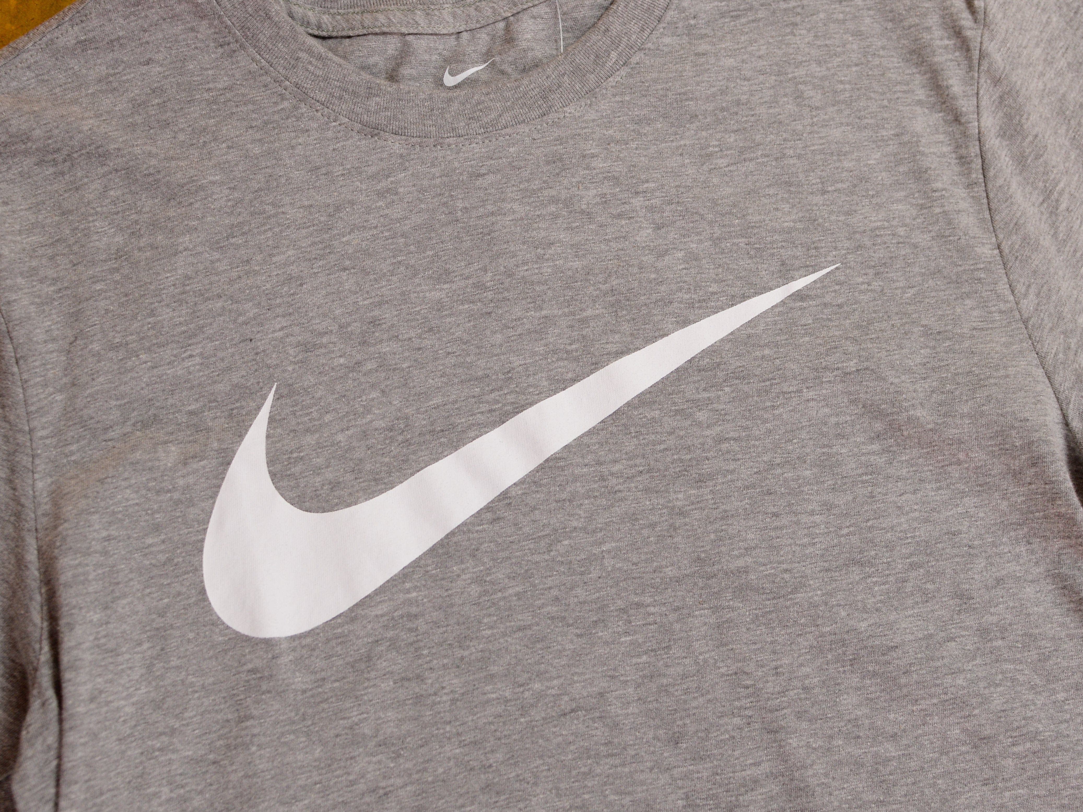 Nike Sportswear Swoosh T - Shirt - Athletic Heather