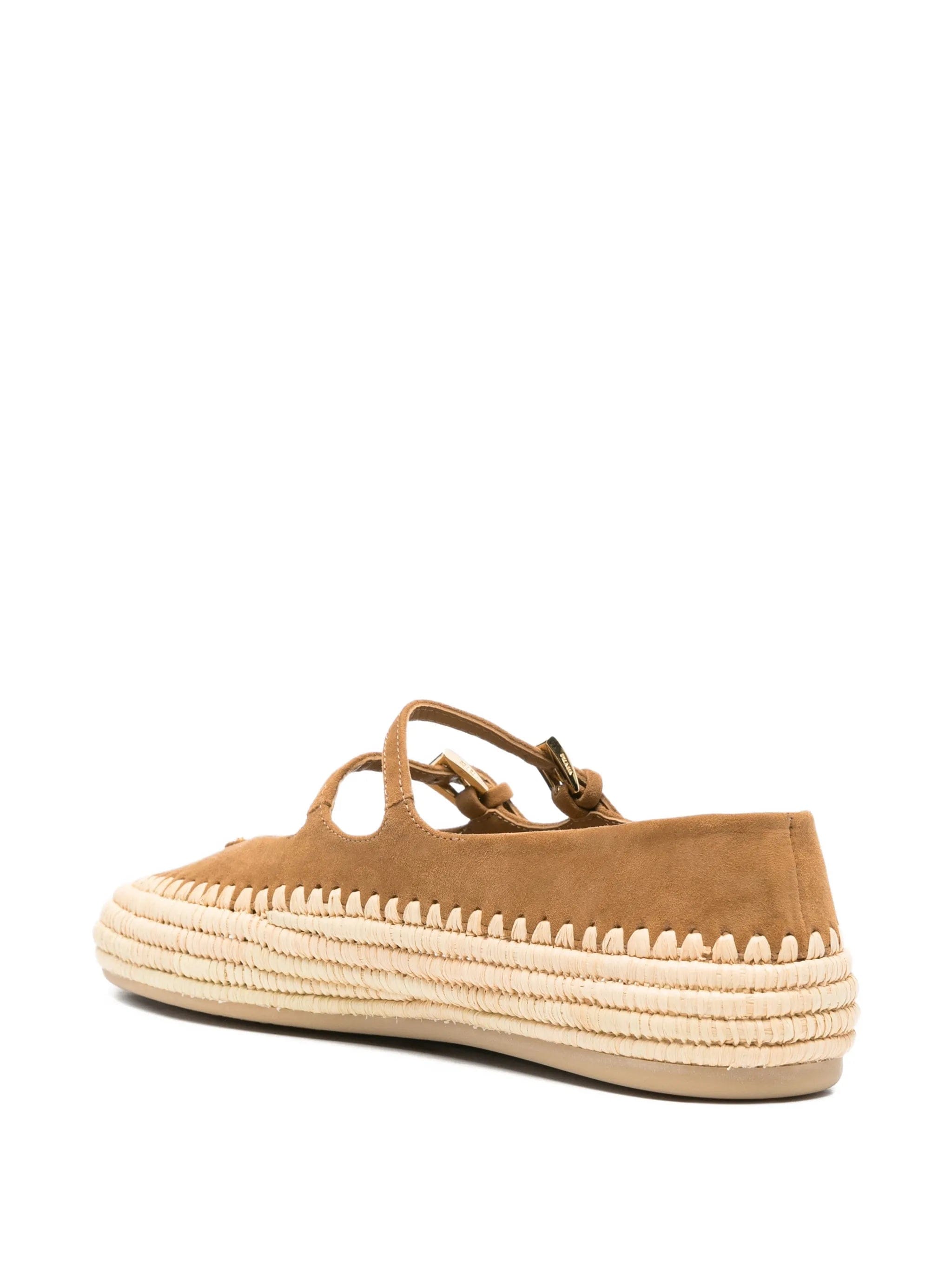 Prada logo - detail espadrilles