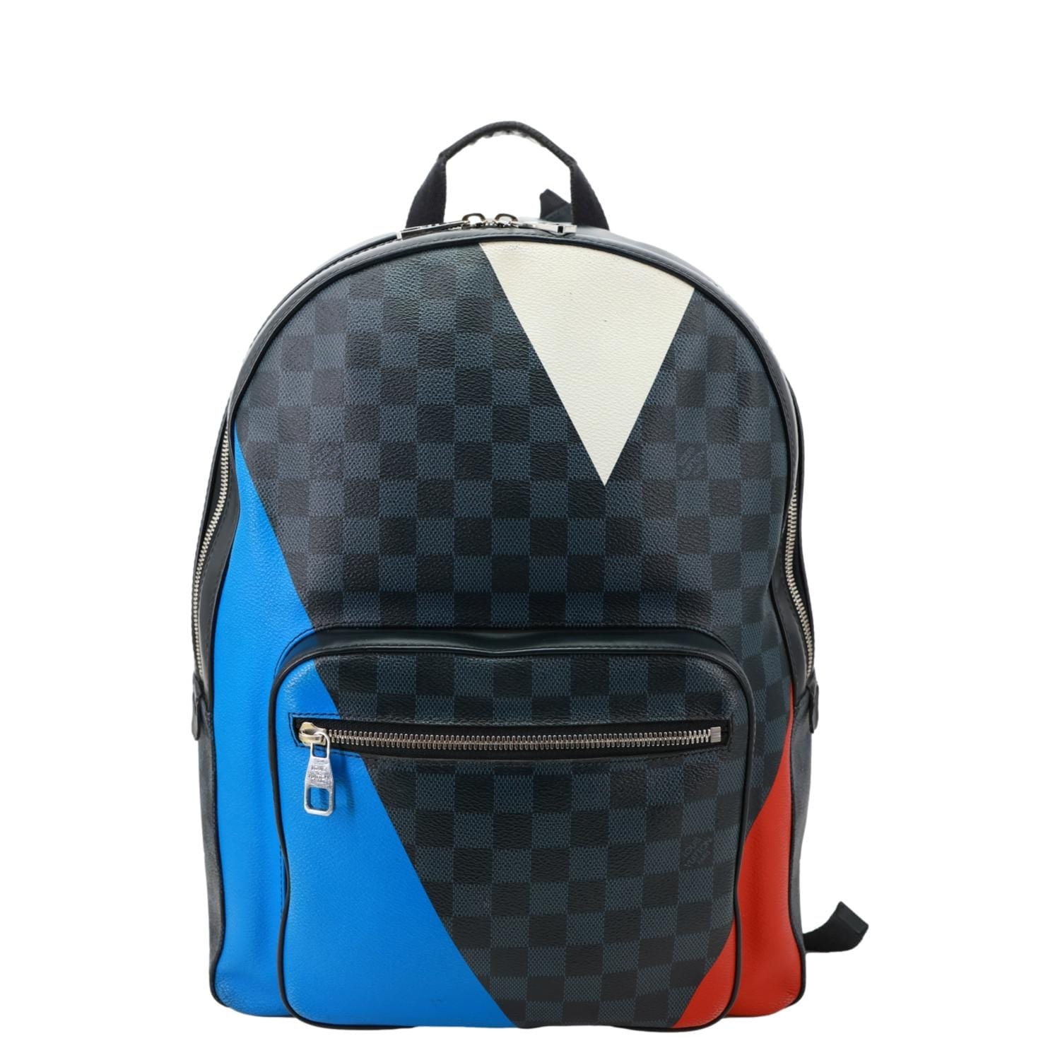 LOUIS VUITTON Josh America's Cup Regatta Damier Cobalt Canvas Backpack Blue