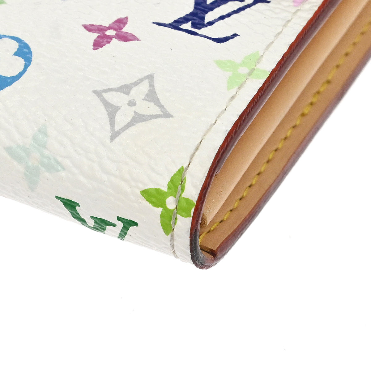 Louis Vuitton 2007 Multicolor Pochette Portemonnaie Credit M60004