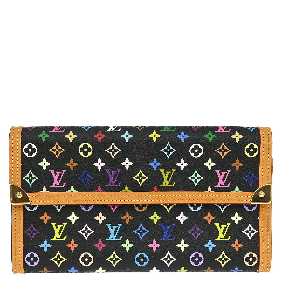 Louis Vuitton Multicolor Porte Tresor International Wallet M92658