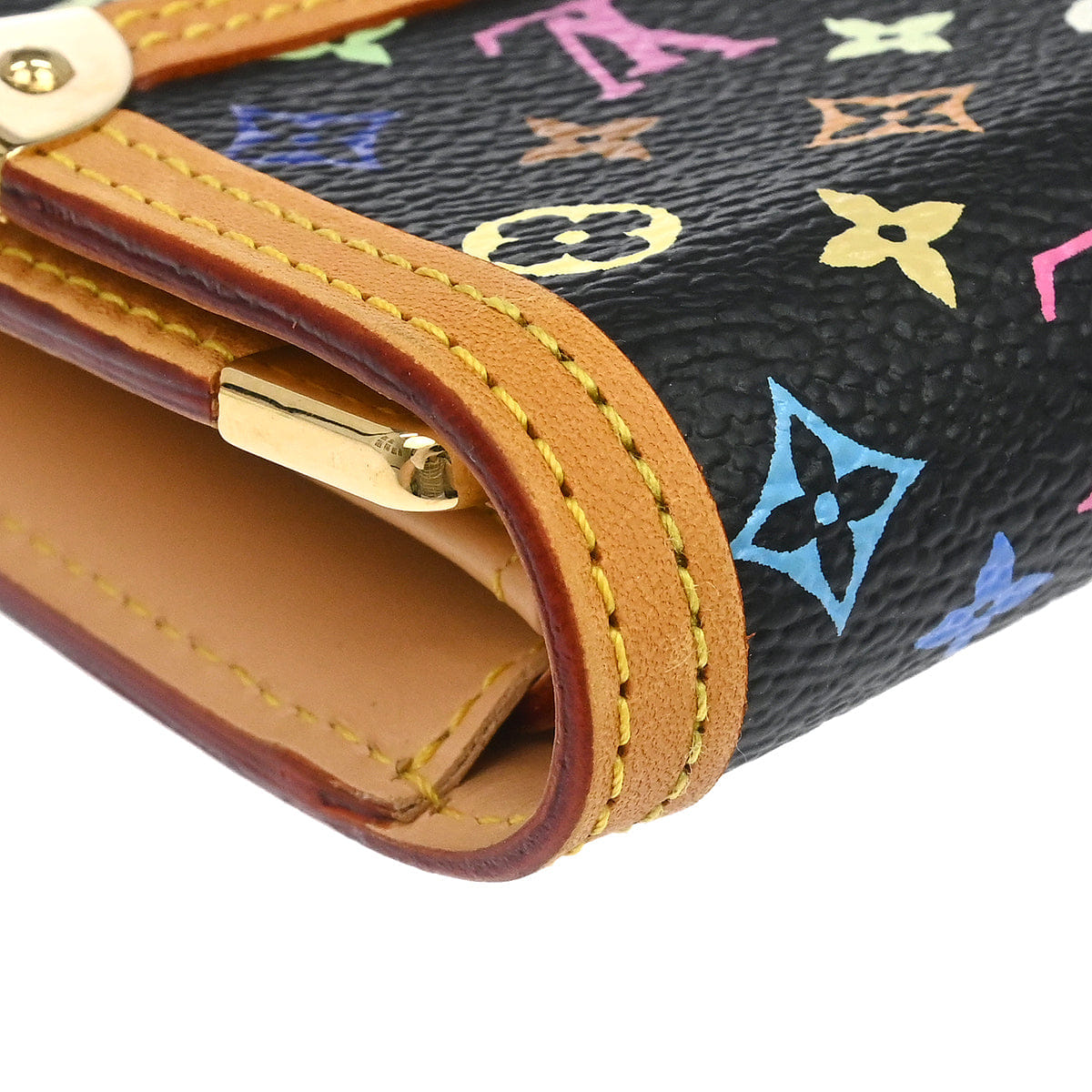Louis Vuitton Multicolor Porte Tresor International Wallet M92658