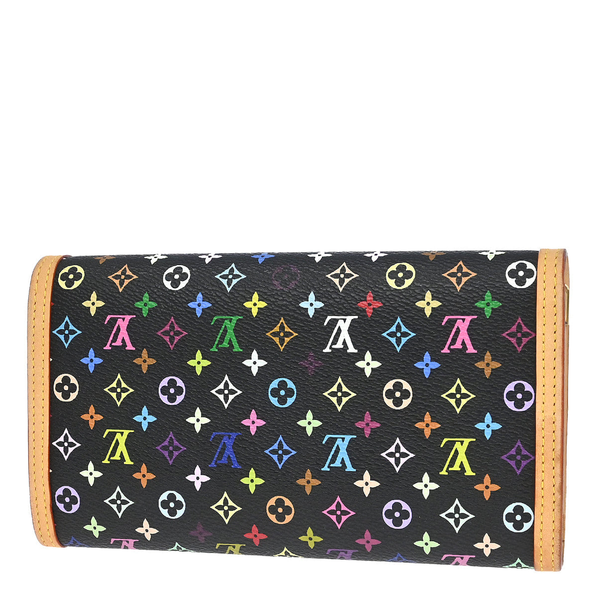 Louis Vuitton 2005 Multicolor Porte Tresor International Wallet M92658