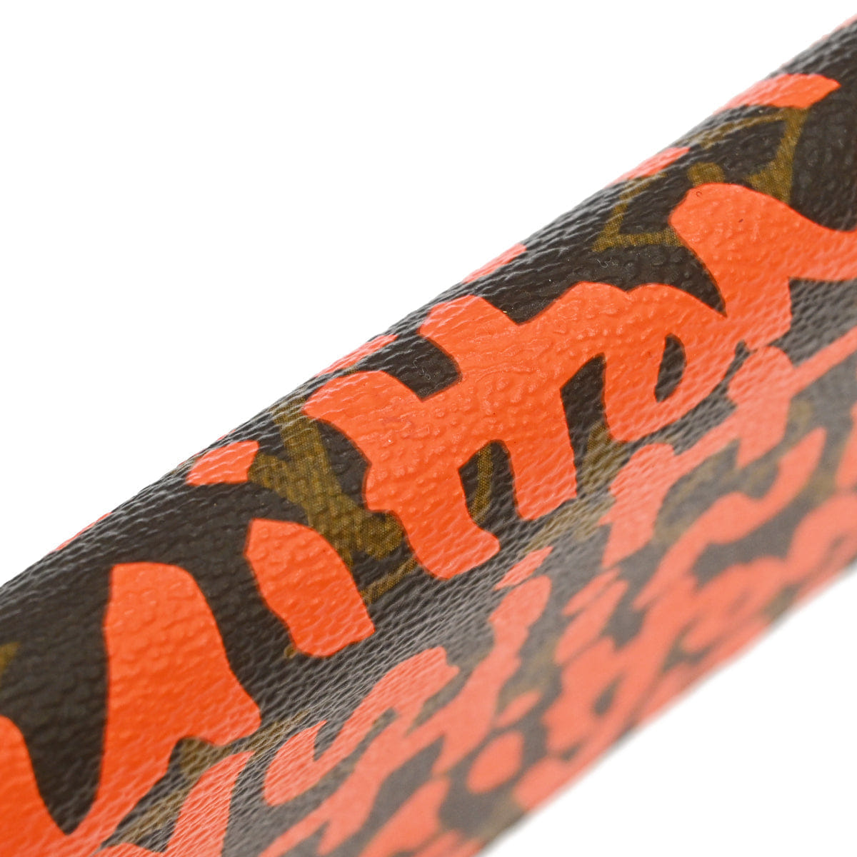 Louis Vuitton Orange Monogram Graffiti Zippy Wallet M93711