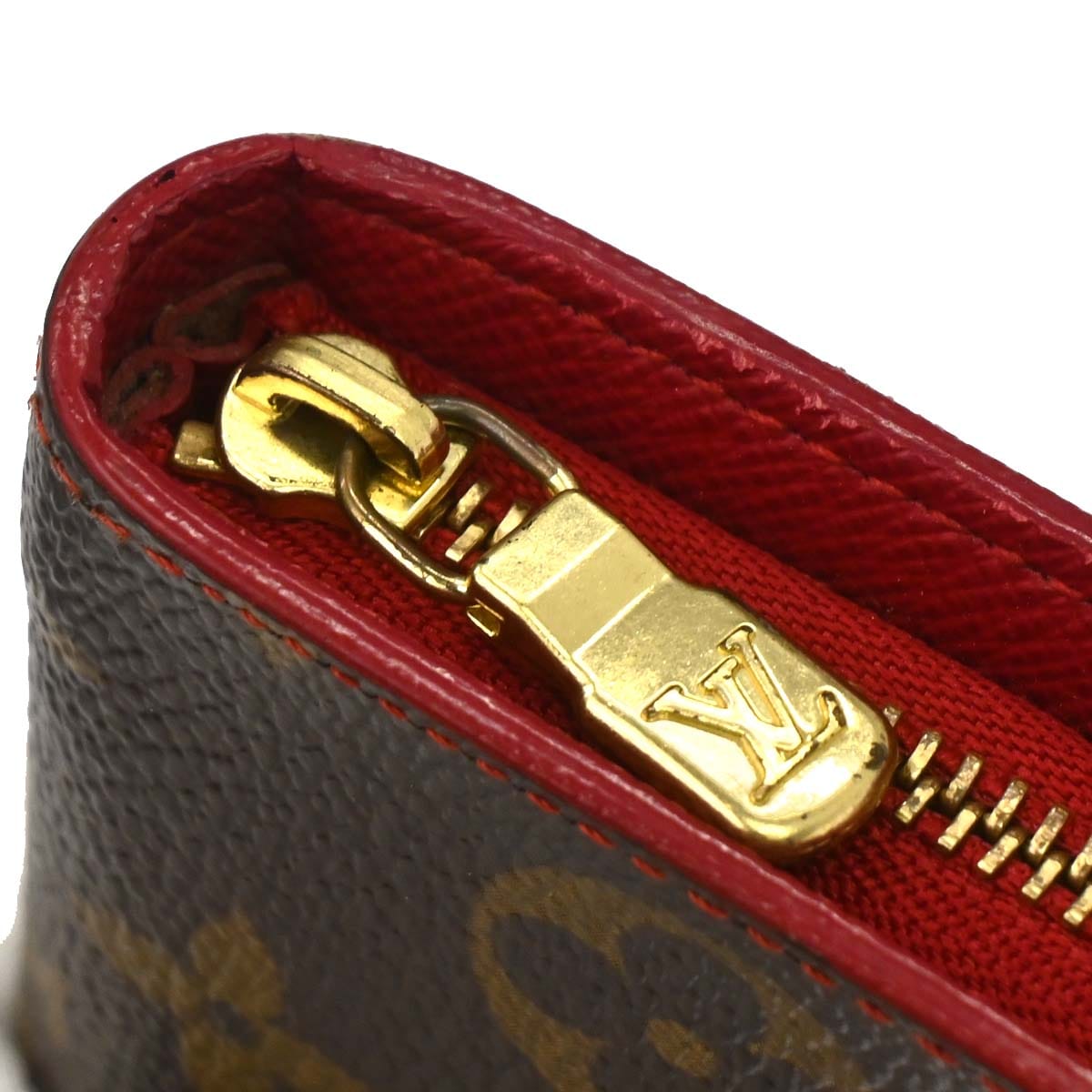 Louis Vuitton Monogram Cherry Porte Monnaie Zip Wallet M95006