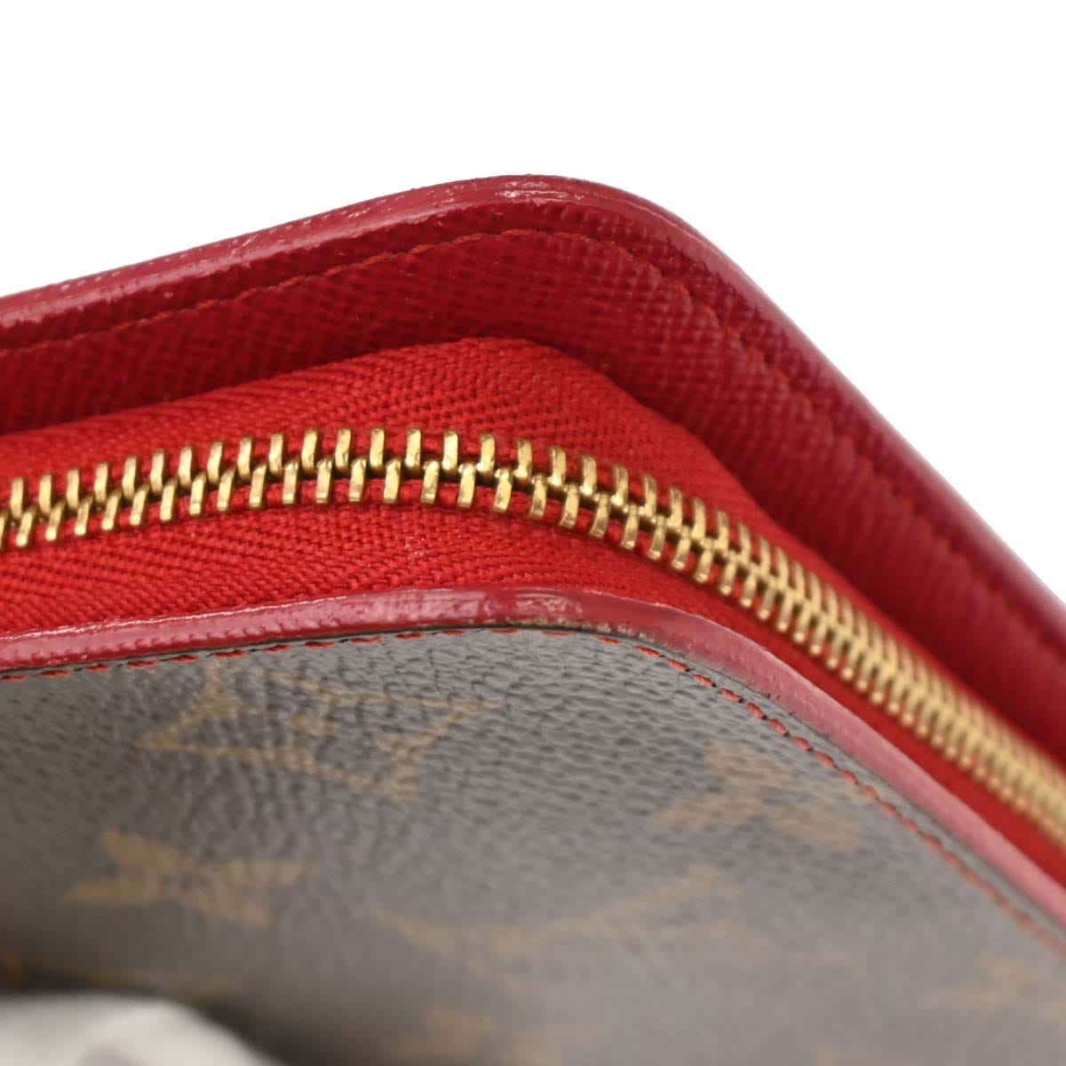 Louis Vuitton Monogram Cherry Porte Monnaie Zip Wallet M95006
