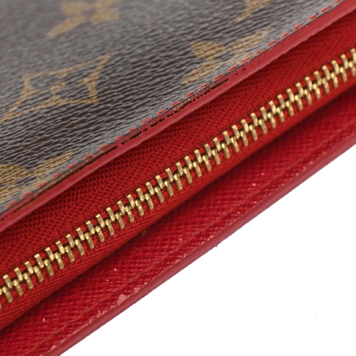 Louis Vuitton Monogram Cherry Porte Monnaie Zip Wallet M95006