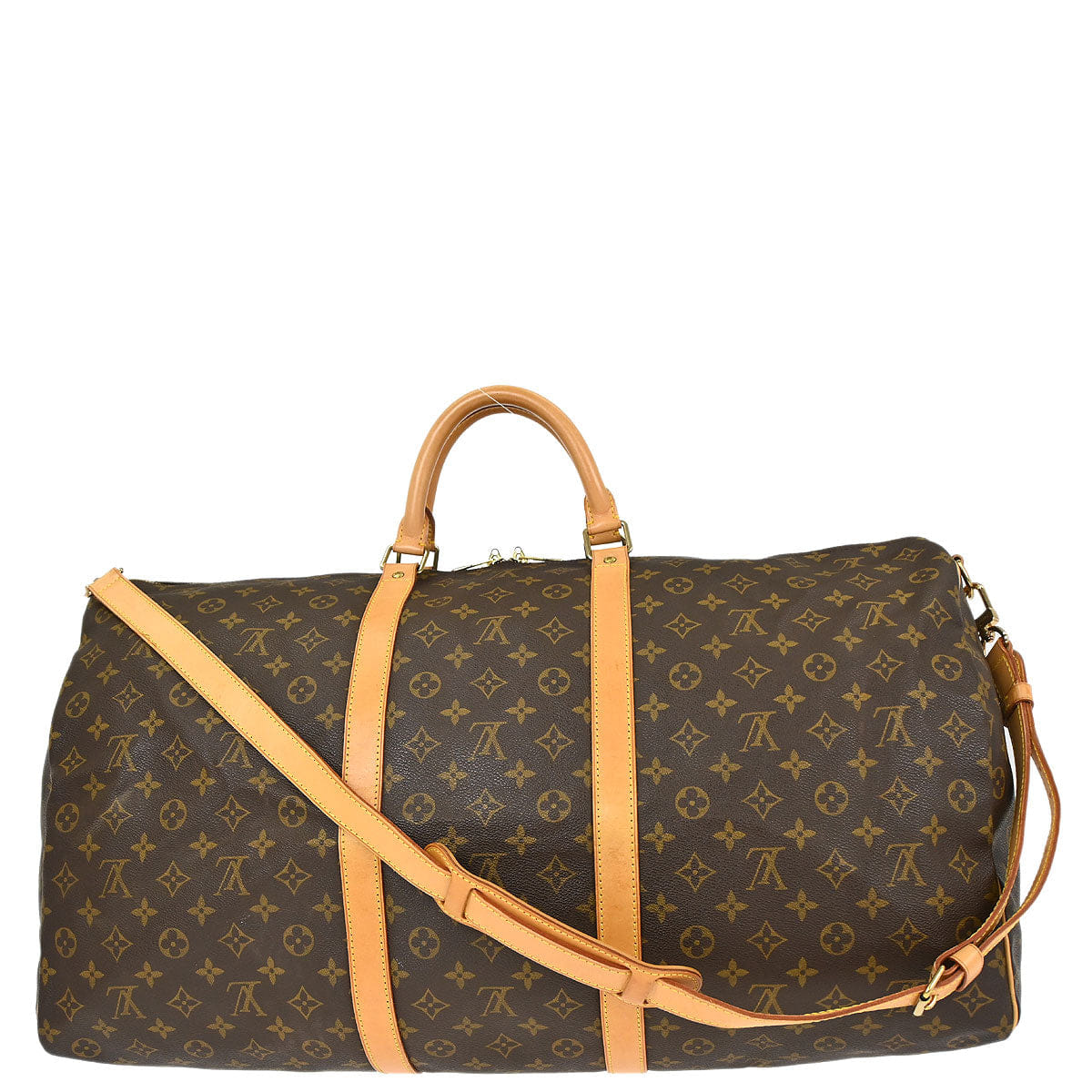 Louis Vuitton Monogram Keepall Bandouliere 60 Duffle Bag M41412
