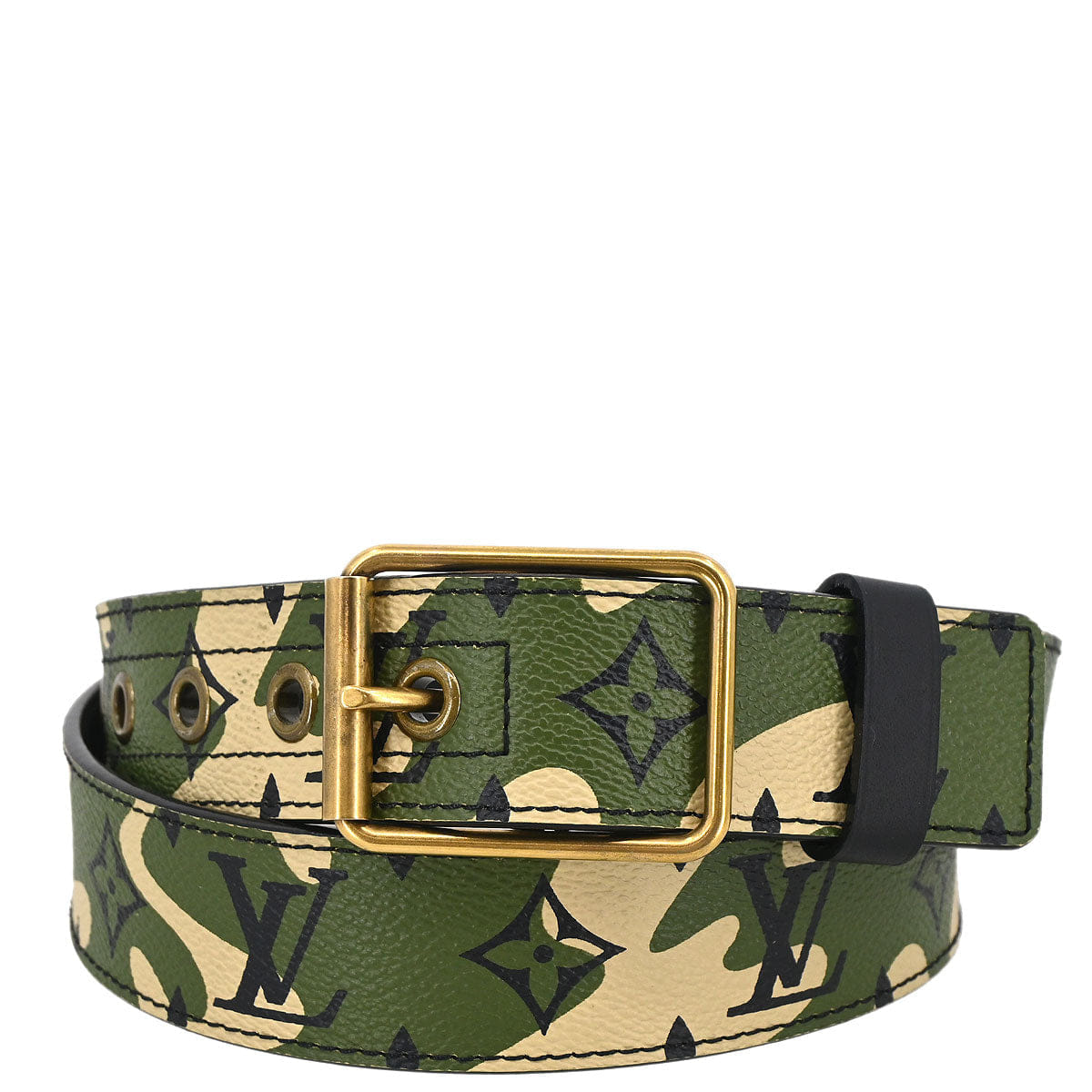 Louis Vuitton 2008 Monogramouflage Ceinture Belt M96460 #95