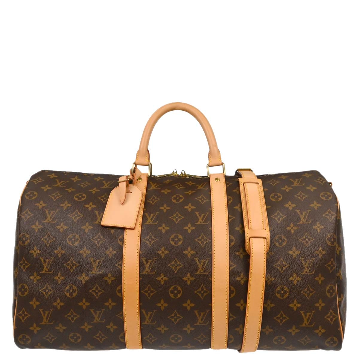 Louis Vuitton Monogram Keepall Bandouliere 50 Duffle Bag M41416