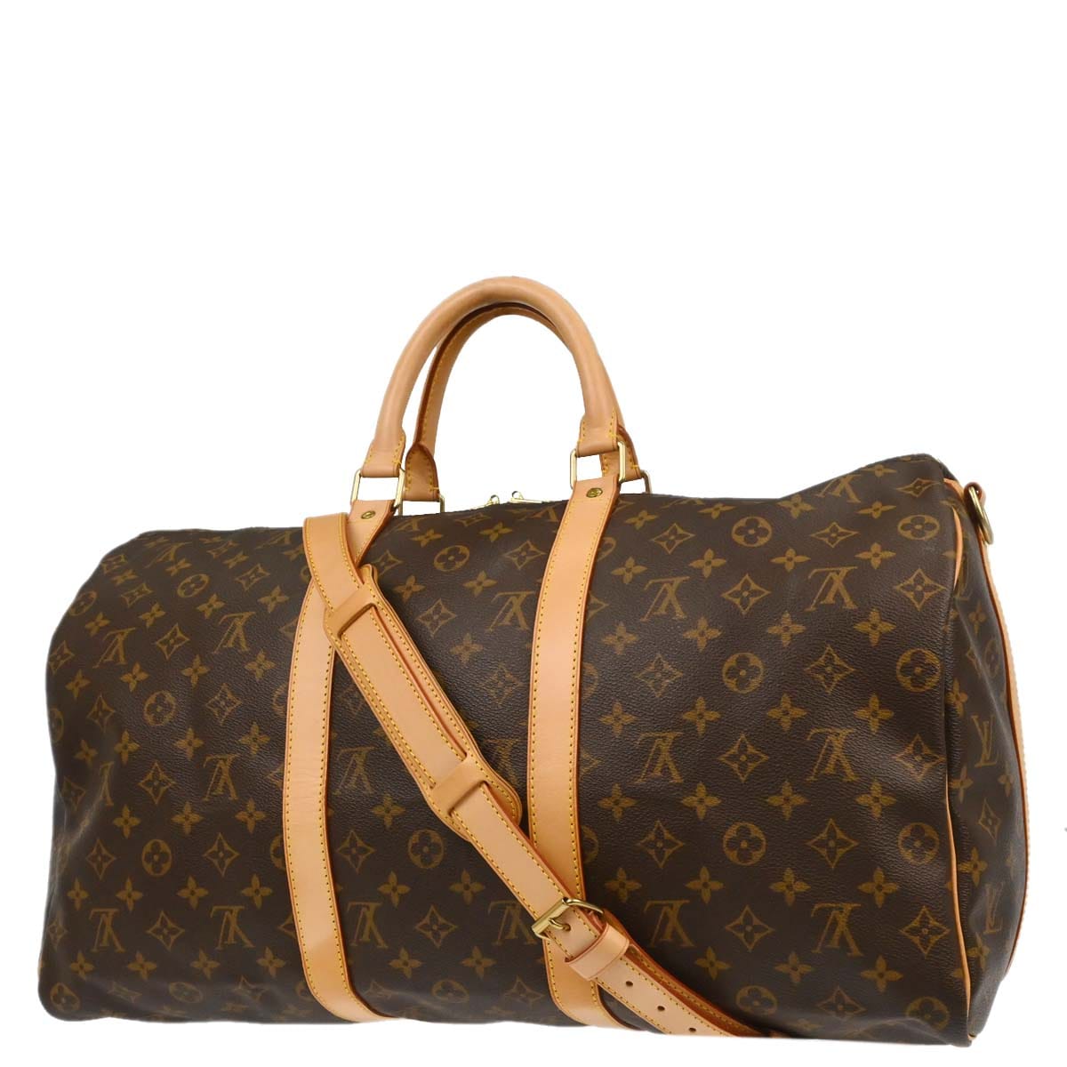 Louis Vuitton Monogram Keepall Bandouliere 50 Duffle Bag M41416