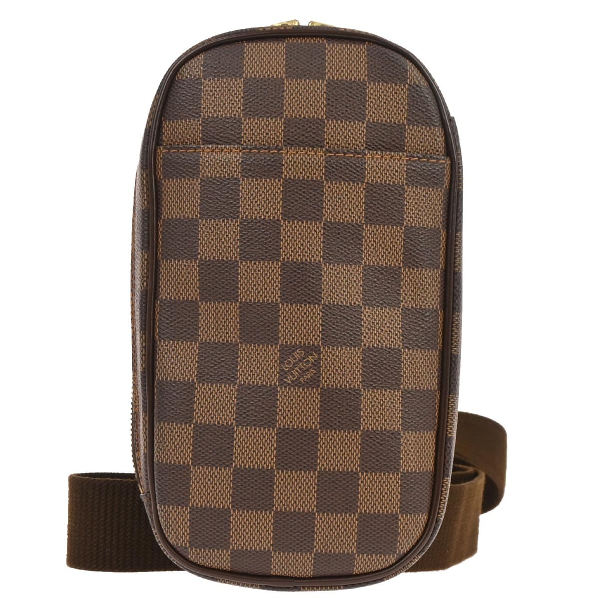 Louis Vuitton 2007 Damier Pochette Gange Body Bum Bag N48048