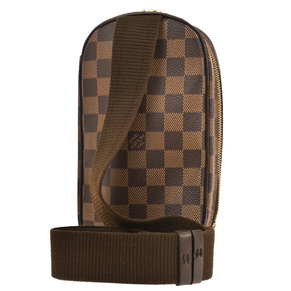 Louis Vuitton 2007 Damier Pochette Gange Body Bum Bag N48048