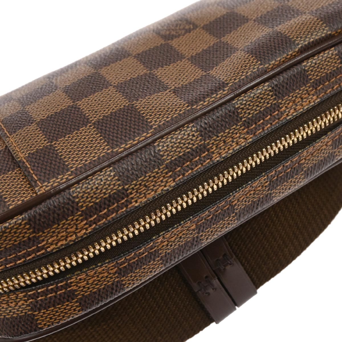 Louis Vuitton 2007 Damier Pochette Gange Body Bum Bag N48048