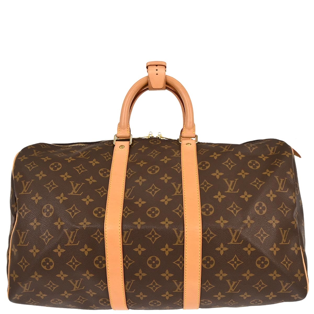 Louis Vuitton 2001 Monogram Keepall 45 Duffle Bag M41428