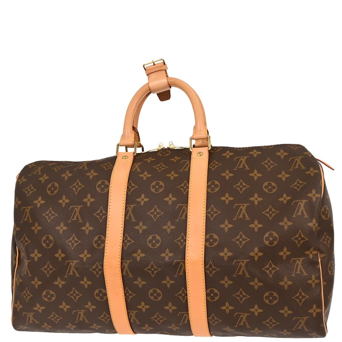 Louis Vuitton 2001 Monogram Keepall 45 Duffle Bag M41428