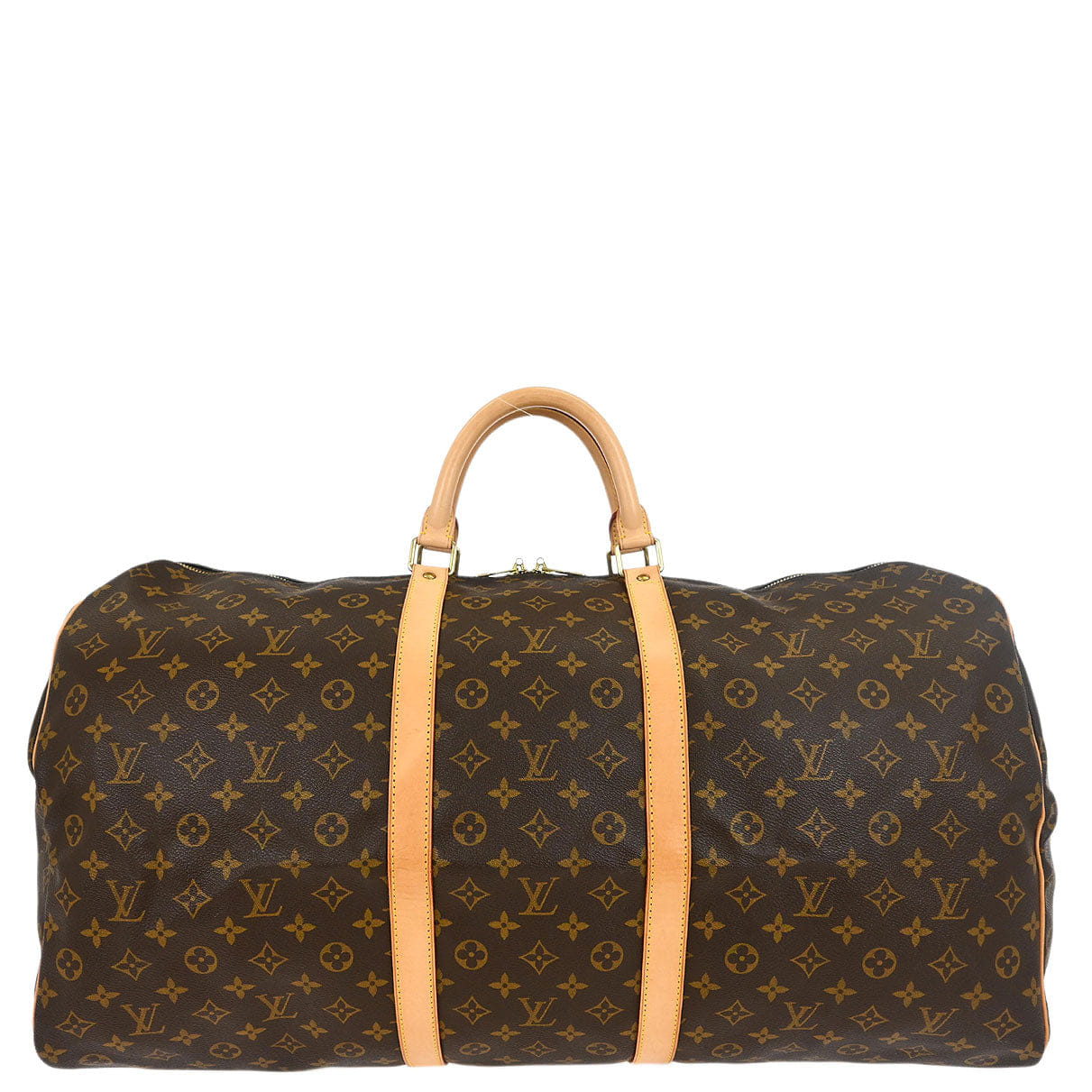 Louis Vuitton 2002 Monogram Keepall 60 Duffle Bag M41422