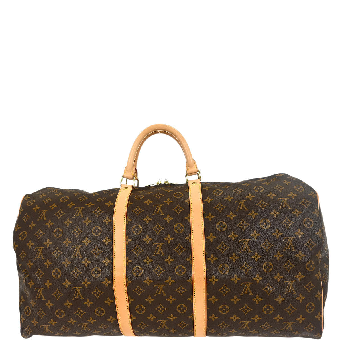 Louis Vuitton 2002 Monogram Keepall 60 Duffle Bag M41422