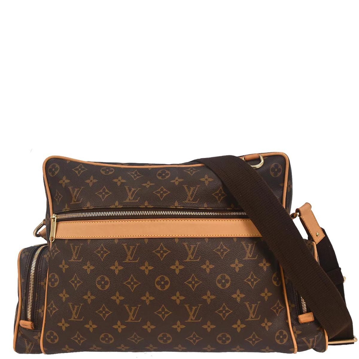 Louis Vuitton 2004 Monogram Sac Squash Messenger Bag M92967