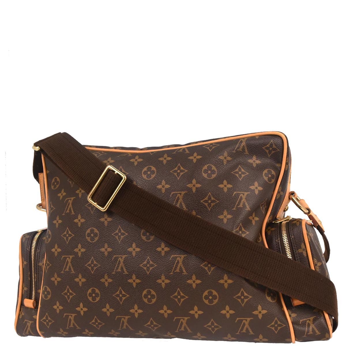 Louis Vuitton 2004 Monogram Sac Squash Messenger Bag M92967