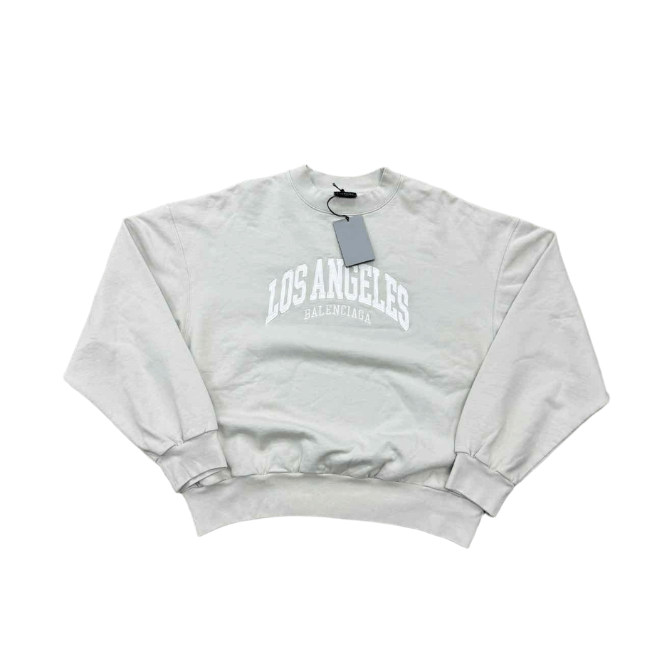 Balenciaga Crewneck Sweater DEMNA CITIES Beige New Size XS