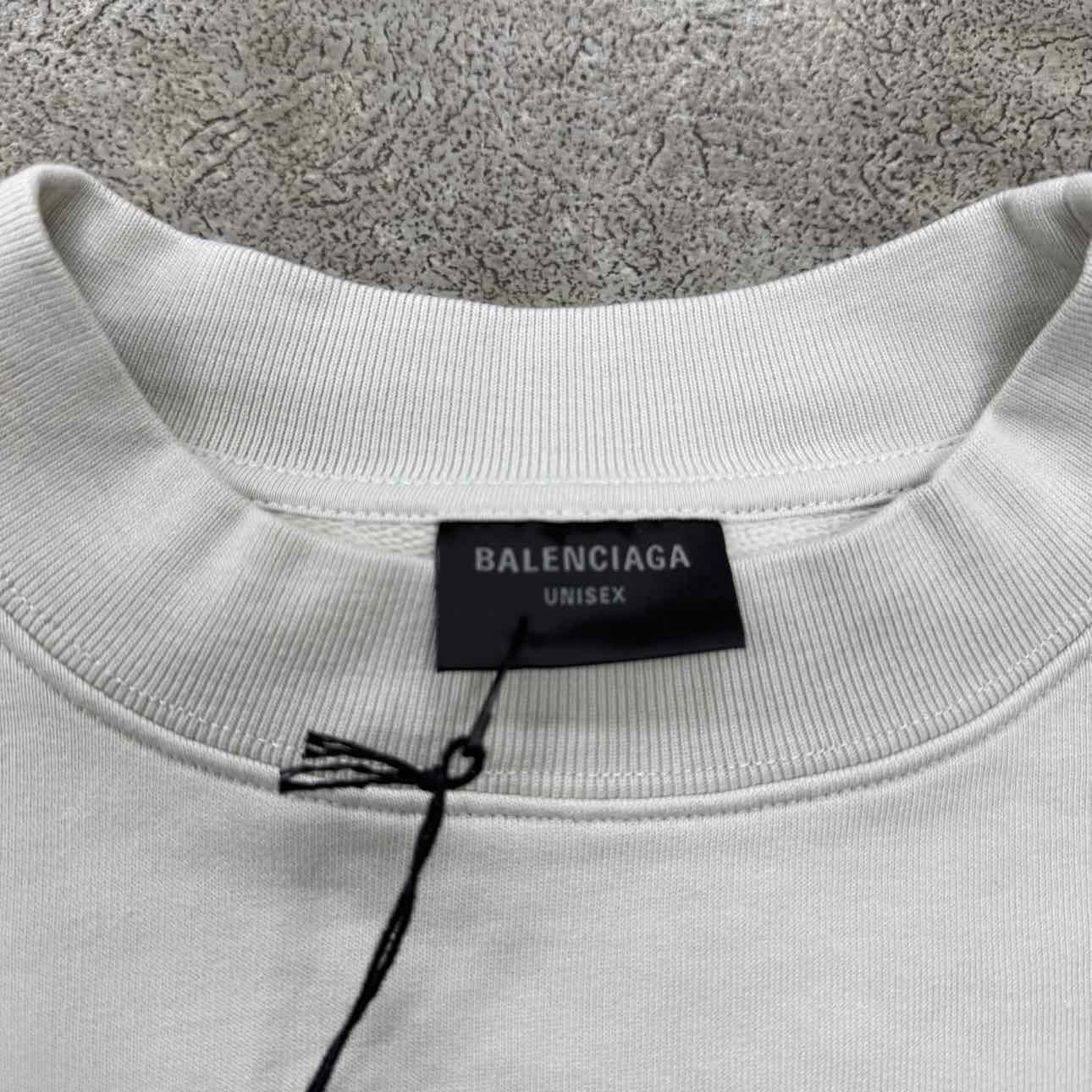 Balenciaga Crewneck Sweater DEMNA CITIES Beige New Size XS